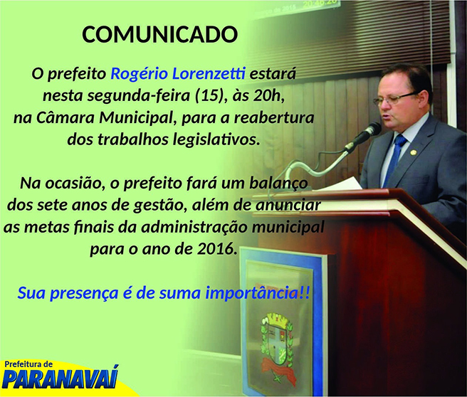 Prestação de contas
