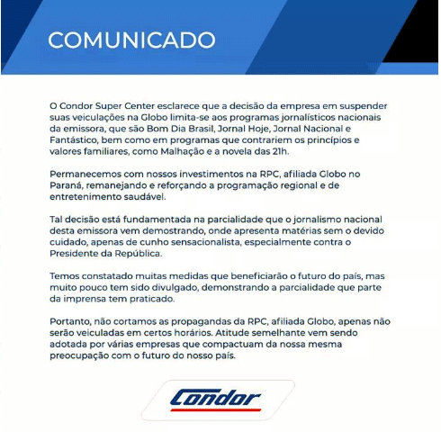 Comunicado-Condor